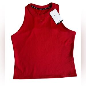 NikeCourt Dri-FIT Victory Tennis Tank Top - Red - NWT - Size L